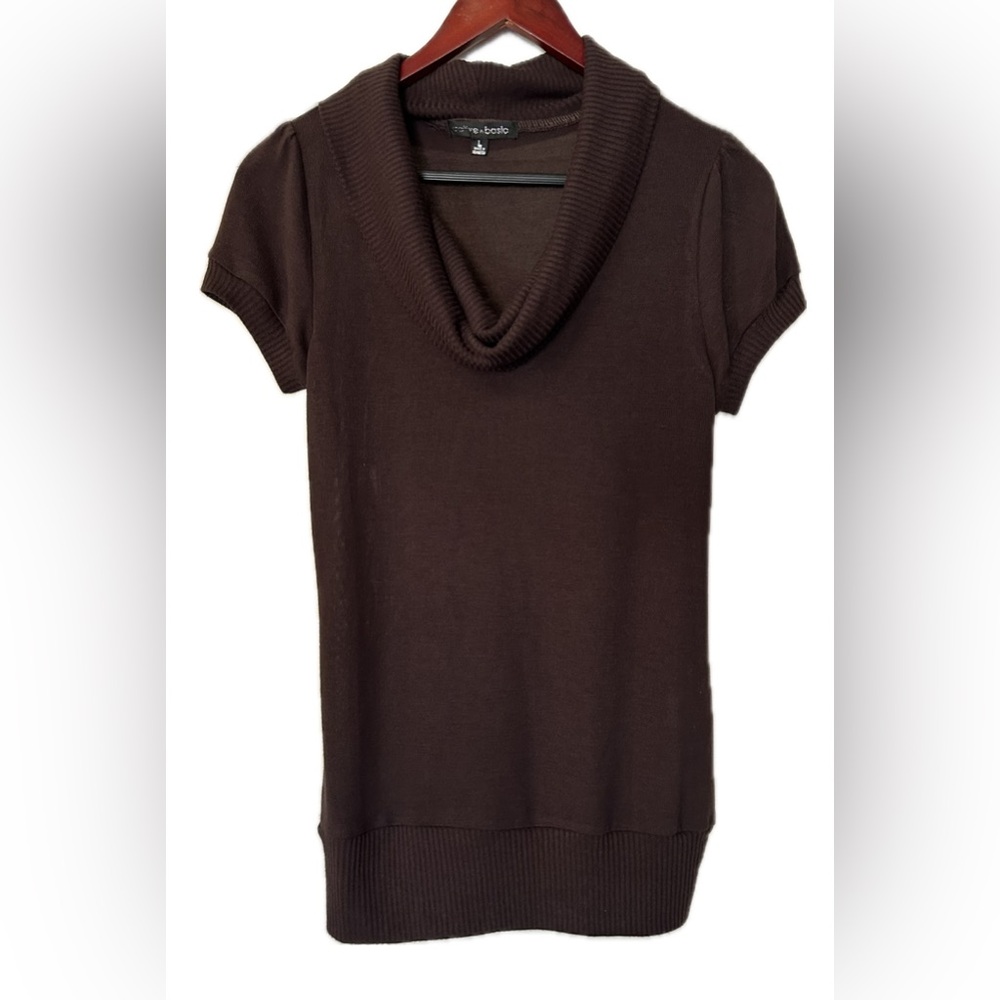 Active Basic Cowl neck Sweater. Size L